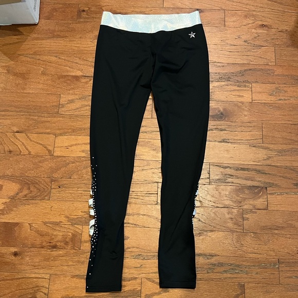 Rebel Athletic ladder back full length leggings; size Adult Large - Picture 1 of 3